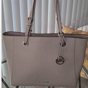 Charlotte Large Saffiano Leather Tote Bag